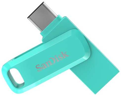 Флешка 256Gb SanDisk Ultra Dual Drive Go USB 3.1 USB Type-C бирюзовый 2034012662