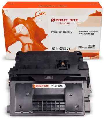 Картридж Print-Rite PR-CF281X для LJ Ent M630/M605dn/M606dn/M605x 25000стр Черный 2034012850
