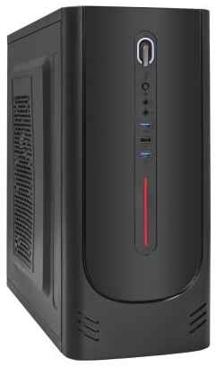 Корпус Miditower ExeGate XP-340U-XP450 (ATX, XP450 с вент. 12см, 1*USB+2*USB3.0, аудио)