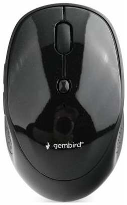 Мышь беспров. Gembird MUSW-550 1600 DPI, 6кн., 2.4ГГц + BT черная {60}