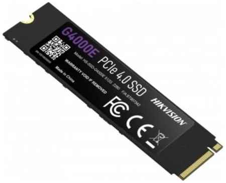 Твердотельный накопитель SSD M.2 HIKVision 512GB G4000E Series (PCI-E 4.0 x4, up to 5000/2500MBs, 3D NAND, NVMe, 900TBW, 22