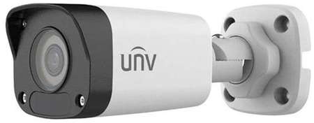 Uniview Видеокамера IP цилиндрическая, 1/2.8 2 Мп КМОП @ 30 к/с, ИК-подсветка до 30м., 0.01 Лк @F2.0, объектив 4.0 мм, DWDR, 2D/3D DNR, Ultra 265, H