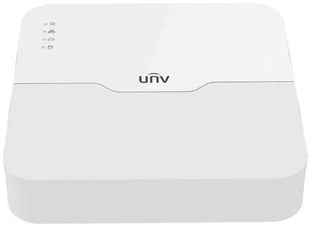 Uniview Видеорегистратор IP 4-х канальный 4K с 4 PoE портами; Входящий поток на запись до 64Мбит/с; Поддерживаемые форматы сжатия: Ultra 265/H.265/H