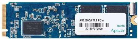 SSD диск Apacer M.2 AS2280Q4 1024 Гб PCIe Gen4x4 3D NAND AP1TBAS2280Q4U-1 2034015312