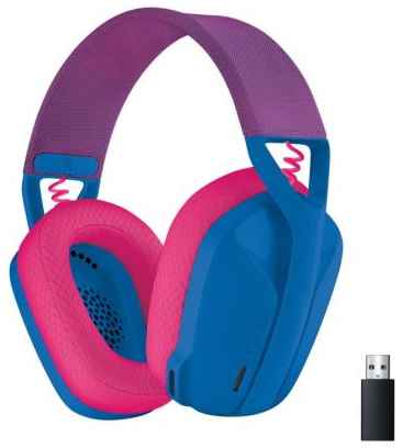 Гарнитура/ Logitech Headset G435 LIGHTSPEED Wireless Gaming BLUE - Retail 2034015351
