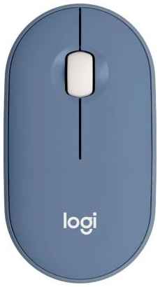 Мышь/ Logitech Pebble Bluetooth wireless M350 Blue 2034015547