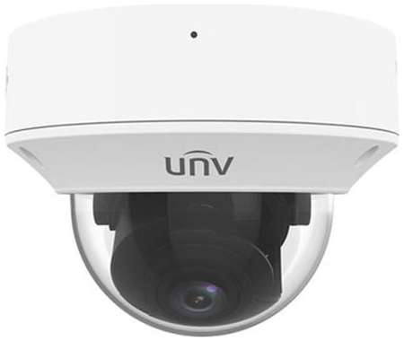 Uniview Видеокамера IP купольная антивандальная, 1/2.8 8 Мп КМОП @ 20 к/с, ИК-подсветка до 40м., LightHunter 0.003 Лк @F1.6, объектив 2.8-12.0 мм мот