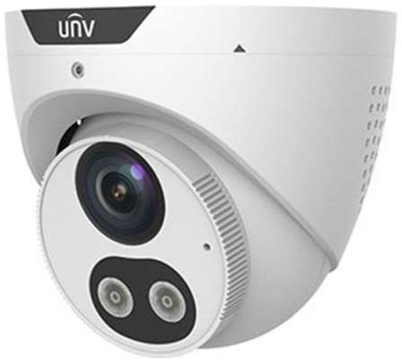 Камера IP Uniview IPC3614SB-ADF28KMC-I0 КМОП 1/2.7 2.8 мм 2688 x 1520 H.264 MJPEG Ultra 265 RJ-45 PoE белый 2034015735