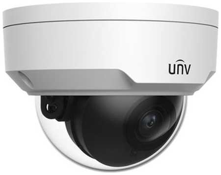 Uniview Видеокамера IP купольная антивандальная, 1/3 4 Мп КМОП @ 30 к/с, ИК-подсветка до 30м., 0.01 Лк @F2.0, объектив 2.8 мм, DWDR, 2D/3D DNR, Ultra