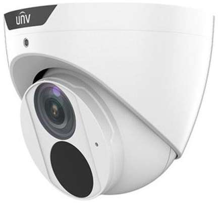 Uniview Видеокамера IP купольная, 1/2.7 4 Мп КМОП @ 30 к/с, ИК-подсветка до 50м., LightHunter 0.003 Лк @F1.6, объектив 2.8 мм, WDR, 2D/3D DNR, Ultra