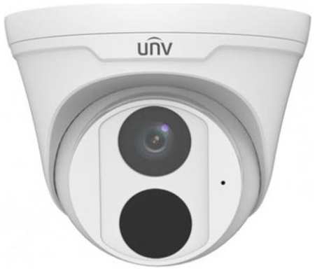 Uniview Видеокамера IP купольная, 1/3 4 Мп КМОП @ 30 к/с, ИК-подсветка и подсветка до 30м., EasyStar 0.005 Лк @F1.6, объектив 2.8 мм, WDR, 2D/3D DNR
