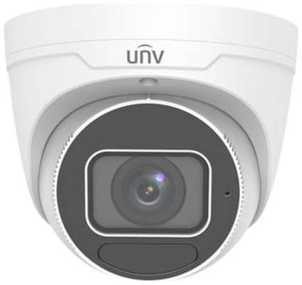 Uniview Видеокамера IP купольная антивандальная, 1/2.7 4 Мп КМОП @ 30 к/с, ИК-подсветка до 50м., LightHunter 0.002 Лк @F1.2, объектив 2.7-13.5 мм мот