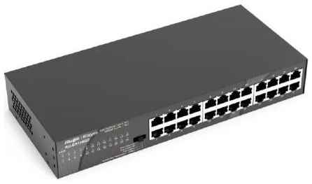 Ruijie Networks Reyee 24-Port 10/100/1000 Mbps Desktop SwitchPORT:24 10/100/1000 Mbps RJ45 PortsDesktop Steel Case 2034016836
