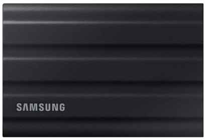 Внешний SSD диск 1.8 1 Tb USB Type-C Samsung T7 Shield черный MU-PE1T0S/WW 2034017355