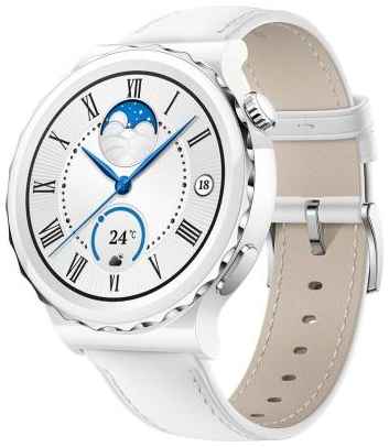 Умные часы GT 3 PRO FRIGGA-B19 WHITE LEATH. HUAWEI 2034017897