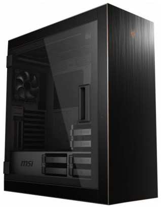 MSI MPG SEKIRA 500G 1xTypeC, 4xUSB 3.0, 2x200mm Fan, 1x120mm Fan, Aluminum with Color, Tempered Glass Window, Color Box