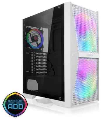 Корпус ATX RAIJINTEK SILENOS MS PRO Без БП белый 2034018038