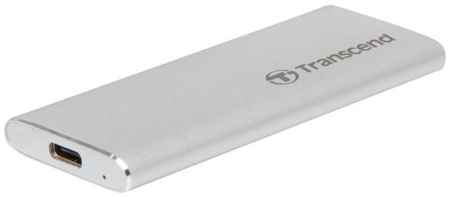 Внешний SSD диск 1.8 1 Tb USB Type-C Transcend ESD260C серебристый 2034018923
