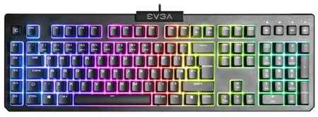 Клавиатура проводная EVGA Keyboard Z12 USB черный 2034019265
