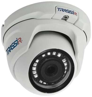 Камера IP Trassir TR-D2S5-noPoE v2 CMOS 1/2.9 3.6 мм 1920 x 1080 Н.265 H.264 H.264+ H.265+ RJ-45 LAN белый 2034019438