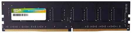 Оперативная память для компьютера 16Gb (1x16Gb) PC4-25600 3200MHz DDR4 DIMM CL22 Silicon Power SP016GBLFU320B02 SP016GBLFU320B02 2034020441