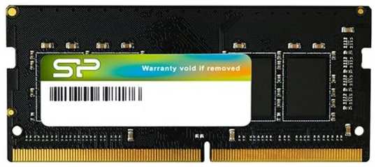 Память DDR4 16Gb 2666MHz Silicon Power SP016GBSFU266B02 RTL PC4-21300 CL19 SO-DIMM 260-pin 1.2В dual rank