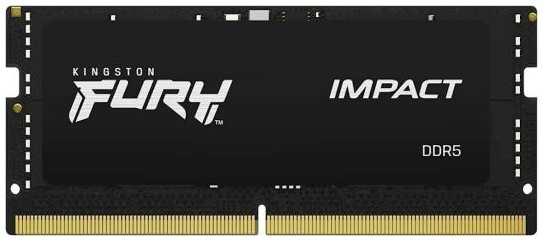 Оперативная память для ноутбука 16Gb (1x16Gb) PC5-38400 4800MHz DDR5 SO-DIMM CL38 Kingston Fury Impact KF548S38IB-16 2034020836