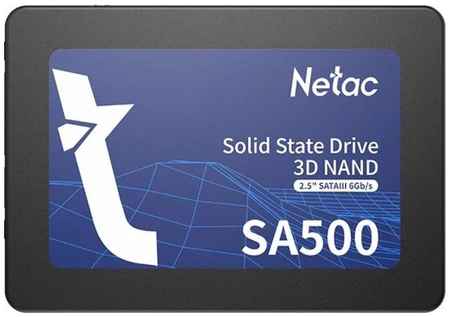 Netac SSD SA500 960GB 2.5 SATAIII 3D NAND, R/W up to 530/475MB/s, TBW 480TB, 3y wty