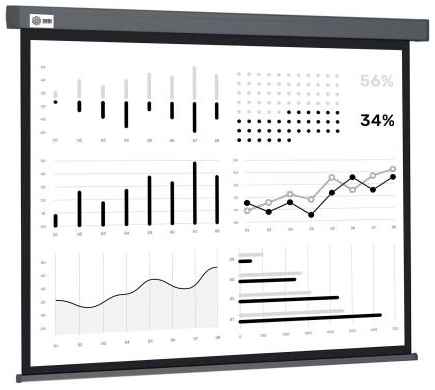 Экран настенно-потолочный Cactus CS-PSW-180X180-SG 180 x 180 см