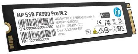 Твердотельный накопитель SSD M.2 2 Tb HP FX900 Pro Read 7400Mb/s Write 6700Mb/s 3D NAND 4A3U1AA 2034024393