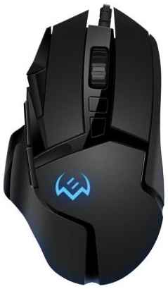 Игровая мышь SVEN RX-G975 чёрная (10 кнопок, 10000 dpi, USB, PIXART 3325, RGB подсветка) 2034024416