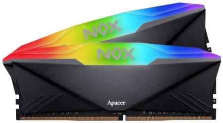 Оперативная память для компьютера 16Gb (2x8Gb) PC4-25600 3200MHz DDR4 DIMM CL16 Apacer NOX RGB AH4U16G32C28YNBAA-2 2034025738