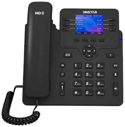 Телефон IP Dinstar C63G черный 2034026650