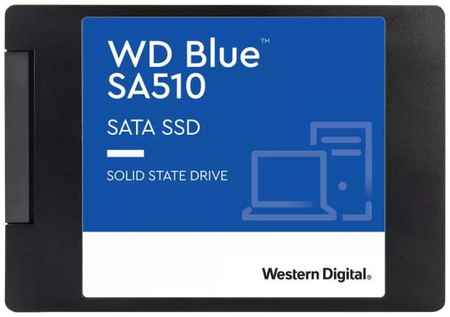Твердотельный накопитель SSD 2.5 500 Gb Western Digital SA510 Read 560Mb/s Write 510Mb/s 3D NAND TLC WDS500G3B0A