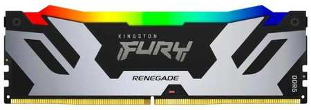 Оперативная память для компьютера 16Gb (1x16Gb) PC5-48000 6000MHz DDR5 DIMM CL32 Kingston Fury Renegade RGB KF560C32RSA-16 2034027260