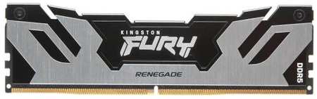 Оперативная память для компьютера 16Gb (1x16Gb) PC5-48000 6000MHz DDR5 DIMM CL32 Kingston Fury Renegade KF560C32RS-16 2034027262