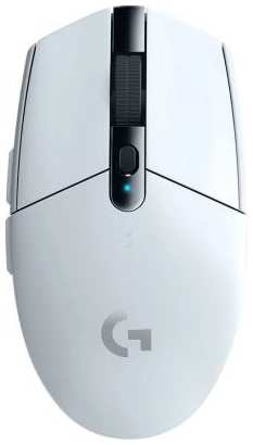 Мышь беспроводная Logitech G305 Lightspeed белый USB + радиоканал 910-005292 2034027367