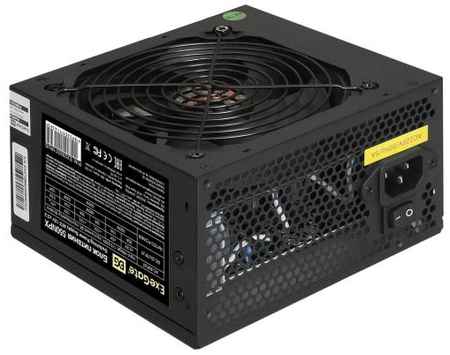 Блок питания 550W ExeGate 550NPX (ATX, SC, 12cm fan, 24pin, 4pin, PCIe, 3xSATA, 2xIDE, FDD, black, кабель 220V с защитой от выдергивания) 2034028444