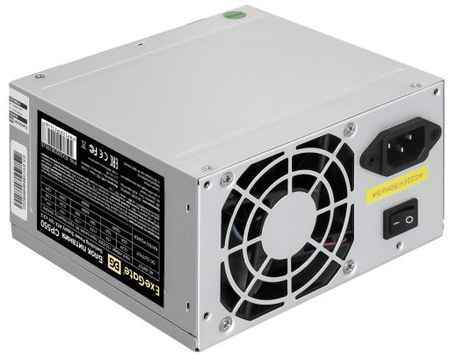 Блок питания 550W ExeGate CP550 (ATX, SC, 8cm fan, 24pin, 4pin, 3xSATA, 2xIDE, FDD, кабель 220V с защитой от выдергивания)