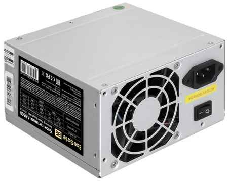 Блок питания 650W ExeGate AB650 (ATX, SC, 8cm fan, 24pin, 4pin, 3xSATA, 2xIDE, FDD, кабель 220V с защитой от выдергивания)