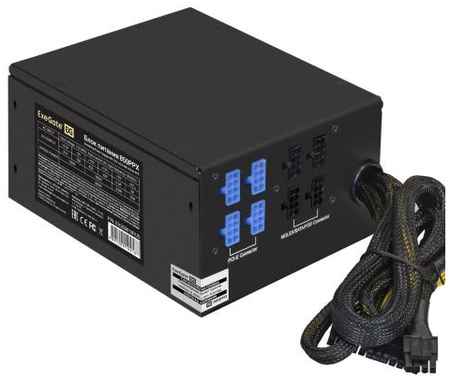 Блок питания 850W ExeGate 850PPX (ATX, APFC, SC, КПД 80% (80 PLUS), 14cm fan, 24pin, 2x(4+4)pin, PCIe, 5xSATA, 4xIDE, FDD, Cable Management, кабель 22 2034028495