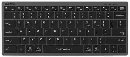Клавиатура проводная A4TECH Fstyler FX51 USB серый 2034029613