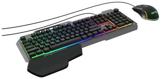 Oklick Клавиатура + мышь Оклик GMNG 700GMK клав:черный мышь:черный USB Multimedia LED 2034029623