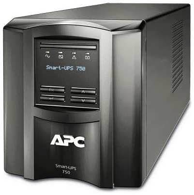 Источник бесперебойного питания APC Smart-UPS SMT750IC 500Вт 750ВА черный 2034031002
