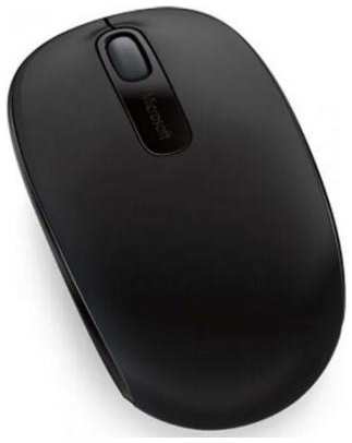 Мышь Microsoft Mobile Mouse 1850 черный оптическая (1000dpi) беспроводная USB для ноутбука (2but) 2034031069
