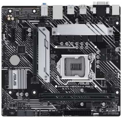 Материнская плата Asus PRIME H510M-A R2.0 Soc-1200 Intel H470 2xDDR4 mATX AC`97 8ch(7.1) GbLAN+VGA+HDMI+DP 2034031739
