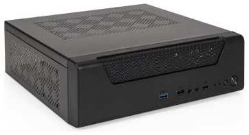 Корпус Desktop ExeGate FL-102 (mini-ITX, без БП, 2*USB+1*USB3.0, аудио, черный) 2034032186