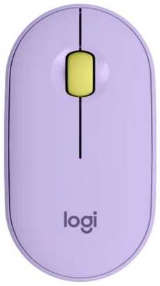 Мышь беспроводная Logitech Pebble M350 Lavender Lemonade сиреневый Bluetooth 910-006752 2034032493
