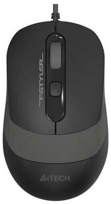 Мышь A4Tech Fstyler FM10S черный/серый оптическая (1600dpi) silent USB (4but) 2034033147
