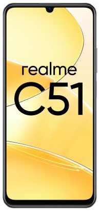 Смартфон Realme RMX3830 C51 128Gb 4Gb черный моноблок 3G 4G 2Sim 6.74 720x1600 Android 13 50Mpix 802.11 a/b/g/n/ac NFC GPS GSM900/1800 GSM1900 TouchS 2034033385